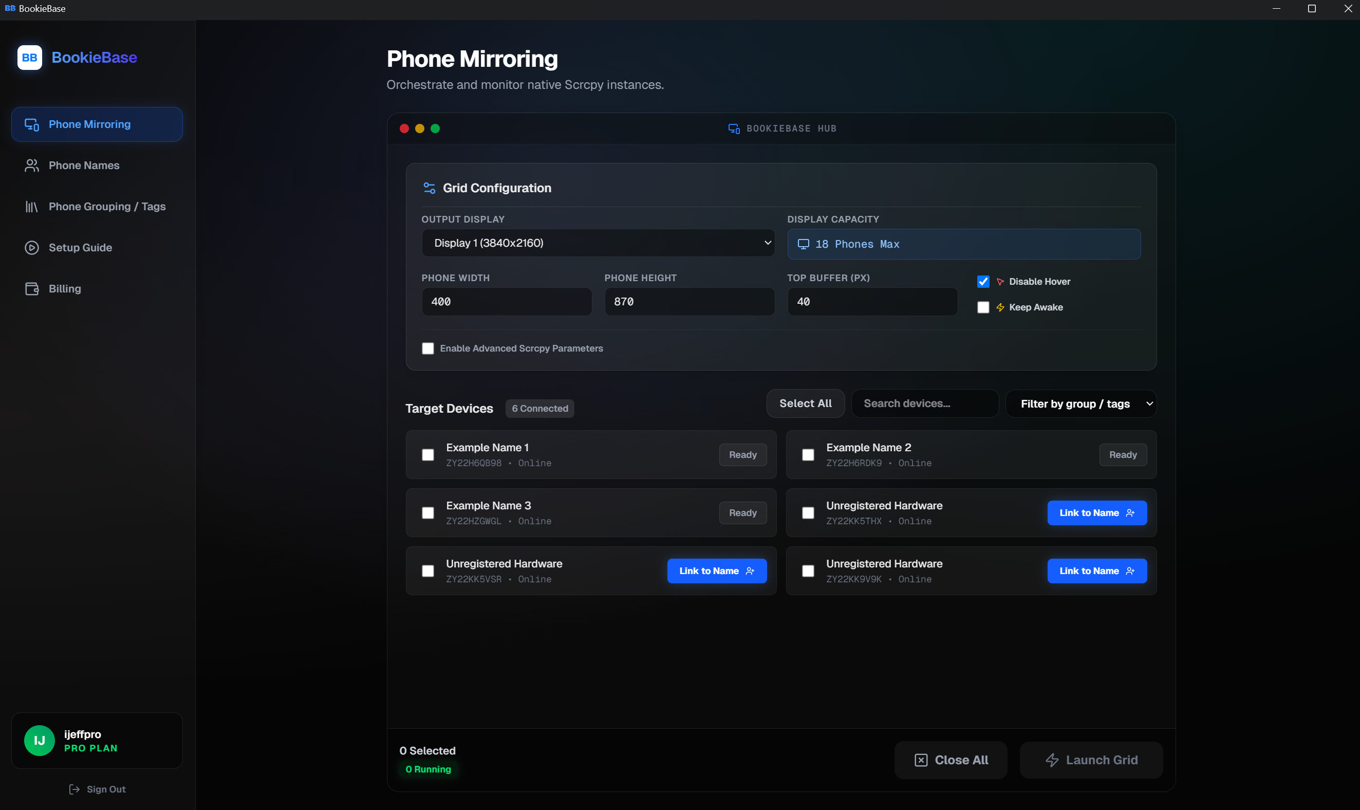 Phone Linking